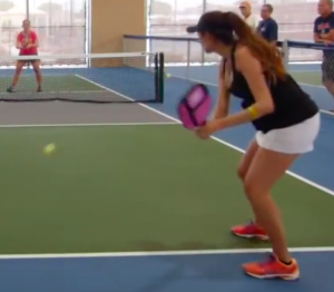 two-handed backhand